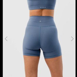 acta inlux 5" cycle shorts in misty blue